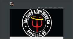 Desktop Screenshot of goodandevilwraps.com